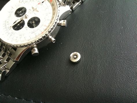 breitling pusher button fell off|View topic .